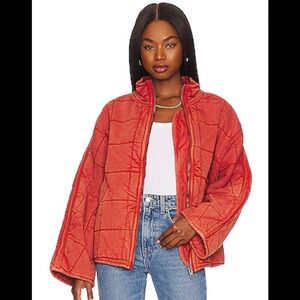 Free People Dolman Quilted Jacket Myyrh